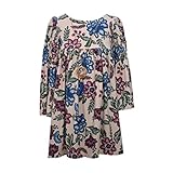 Bonnie Jean Long Sleeve Dress with Necklace - - 6x