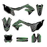 ENARUI Graphics Stickers Kit Decals Fit for Kawasaki KXF 250 KX250F 2021 2022 2023 and KXF 450 KX450F 2019 2020 2021 2022 2023