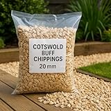 Cotswold Buff Decorative Stone, 20mm, 10kg