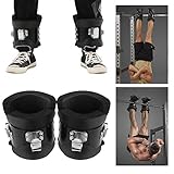 Fishawk Hanging Pull Up Boots, 220.5lb Inversion Hang Up Boots, for Sports Adult Gym Outdoor