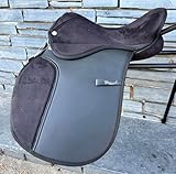 15” Medium/MW Synthetic Pony GP Saddle - Black