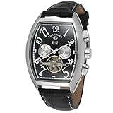 FORSINING Men's Steampunk Automatic Tourbillon Calendar Wrist Watch