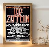 Todd Rundgren Led Zeppelin New Barbarians Knebworth 1979 Concert Tour Live Promo : 36"x24" Poster BRING YOUR WALLS TO LIFE !
