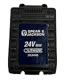 Genuine 24LB4005 Battery For Spear & Jackson 24v Cordless Lawnmower S2434CR