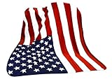 American Flag Bed Sofa Blanket Couch Cover Luxury Super Soft Flannel Warm Plush Fleece Bed Throw Quilt Blanket Bedspread for Bed Couch Sofa Car Travel Bedding Blankets Machine Washable 150 x 200cm
