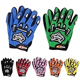 Zorax Blue (S - 5cm) Child Kids MX Motocross Gloves Children Dirty Bike Quad Motorcycle Motorbike Gloves
