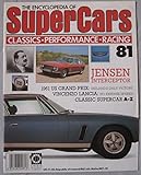 SUPERCARS magazine partwork Issue 81 Featuring Jensen Interceptor cutaway drawing & poster,Vincenzo Lancia