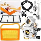 QAZAKY Carburetor Compatible with TS410 TS410Z TS420 TS420Z Concrete Cut off Saw Zama C1Q-S118 C1Q-S118D Carb 4238-120-0600 42381200600