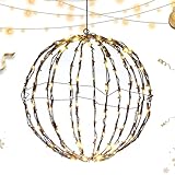 Christmas Lighted Balls, Christmas LED Lighted Ball 50cm, Outdoor Lighted Tree Balls, Lighted Spheres Outdoor, Christmas Lighted Sphere Balls, Christmas Decoration Balls LED Lights Indoor Outdoor