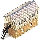 Hornby R8005 OO Gauge Signal Box - Model Railway Accessories, Miniature Diorama Scenery for Hornby Train Sets - Lifelike Train Signal Box Model - Scale 1:76