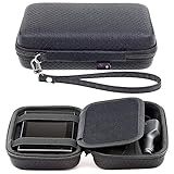 Black Hard Carry Case For TomTom Rider 500 550 50 42 420 450 400 410 Rider 40 GPS Sat Nav With Accessory Storage and Lanyard