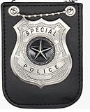 Police Badge Fancy Dress Pretend Play Policeman Police Woman Lanyard on Chain for Halloween SWAT FBI Dress Up