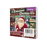 Hunkydory - an Embroidered Christmas Time - Square Pocket Pad