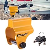 Btanadi Caravan Hitch Lock – Heavy Duty Anti-Theft Trailer Hitch Lock for ALKO AK130, AK160, AKS1300, AKS2004, AKS3004 – Secure Coupling Device for Caravan Protection