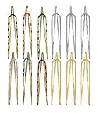 VAMA FASHIONS Multicolor Saree Safety Pin Brooch for heavy sarees Pallu Dresses Odhani Metal Pins