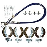 AB Tools Brake Shoe & Cable Kit for Ifor Williams 12ft Livestock Trailers TA5 2700kg