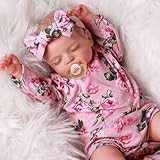 BABESIDE Lifelike Reborn-Baby Dolls 20 Inch Sleeping Realistic Newborn Babies Doll Soft Cloth Body Real Life Girl with Accessories Gifts for Kids Age 3 + & Collection