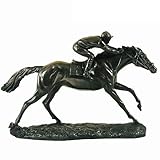 Genesis Fine Arts The Final Furlong Sculpture Limited Edition by Irish Artist Tom Mackie