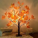 S-Union Twinkling Tree with 24 LED Christmas Lights, Bonsai Table Lamp, Suitable for Home Decoration, Party, Christmas, Wedding, Birthday, Interior