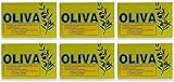 Oliva - Olive oil soap bar - 6 X 125g - 6 pack Bundle - Packaging May Vary