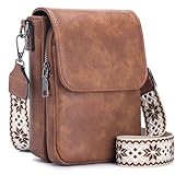 MUIIKOLA Small Phone Shoulder Bag，PU Leather Women's Cross body Bags Handbag with Card Slots, with Adjustable Wide Strap，Versatile Crossbody Bags for Women with Multiple Pockets