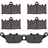 Yerbay Brake pads front/rear kit for Suzuki GSF650 Bandit/GSX 650 (08-14)/ SV 1000 (03-07)/ GSF 1250 Bandit (07-16)/ GSX 1250 (10-16)/ GSF 1200 Bandit (06-10)