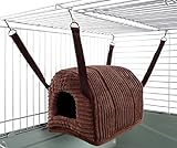 Little Friends Cuddle Up Rat Chinchilla Igloo, Luxury Chocolate