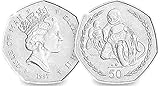 Isle Of Man 50p Coins VGC (1997 TT Races)