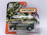 Matchbox Metal 33/100 '74 Volkswagen Type 181 Green (Short Card) MBX Jungle