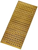 Anitas Outline Stickers, Capital Letters, Gold, For Scrapbooking, Card Making, Kids Play, Homework, Art, Craft, Embelish, Decorative, Paper, Card, Glass, Metal, Plastic, Foam