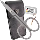 3 Swords Germany | Straight Nail Scissors, Stainless Steel, Extra Sharp - Made in Germany - Manicure, Pedicure, Grooming, Finger & Toe Nail Care by 3 Swords Germany (7889)