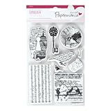 Papermania 5 x 7-inch Bird Print Urban Stamp