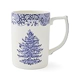 Spode Blue Italian Christmas 0.34 Litre Blue and White Mug