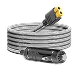 KFD XT60 Car Charger 12V/24V DC Input Adapter for ECOFLOW DELTA 2/3 River 3 RIVER 2 MAX Portable Power Station Anker SOLIX C200 C300 C800 C1000 Solar Generator 16AWG XT60 Plug Car Charging Cable