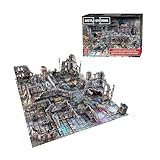 Battle Systems Sci-Fi Terrain - 28mm Modular 3D Space Terrain - Perfect for Wargaming and Roleplaying Tabletop Games - Full Colour Printed 3D Multi Level Building Models (Gothic Cityscapes)