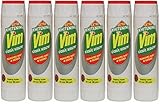 6 x Extra Whitening Vim Classic Scourer Cleaning Product 500g
