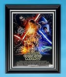 Adam Driver Signed Photo In Luxury Handmade Wooden Frame With Beckett Verification & AFTAL Member Certificate Of Authenticity Star Wars Poster Movie Memorabilia Autograph