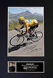 BRADLEY WIGGINS Signed Autograph Mounted Photo Reproduction PRINT A4 Rare Perfect Birthday (297 x 210mm) #277 (Not Framed)