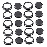 VILLCASE 50pcs Piggy Bank Bottom Covers Plastic Moneybox Stoppers Plaster Figurine Stoppers Money Saving Bottom Plugs