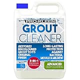 Pro-Kleen Grout Cleaner 5L - Removes Bacteria, Mould & Mildew - Restores Original Colour - Provides Long-Lasting Protection for Bathrooms, Kitchens & More