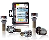 Fits Volvo C70 Heyner Germany Locking Wheel Nuts Set 4 Car Security Locks Anti-theft 359/5