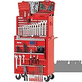 CLARKE TOOL BOX CHEST & CABINET PLUS 350 TOOLS