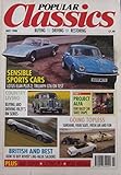 Popular Classics magazine 07/1990 featuring Triumph GT6, Lotus, Rover SD1, Mini Cooper