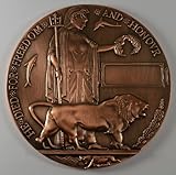 The Commemorative Coin Company Bronze World War 1 Memorial/Death Plaque 'Dead Man's Penny' WW1 82mm Remembrance