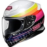 Shoei NXR Zork Motorcycle Helmet XXS Pink White (TC-7)