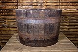 Oak Whisky Barrel Planter