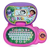 VTech Dora: More to Explore Learning Laptop, Official Dora Toy, Interactive Educational Toy for Kids, Learn Letters, Shapes & Counting, Gift For Kids Aged 3, 4, 5+ Years, English Version