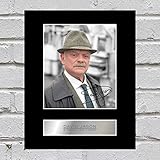 Iconic pics David Jason Digitally Signed Mounted Photo Display A Touch of Frost