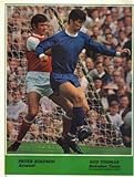 Shoot football magazine Arsenal SIMPSON Swindon Town ROD THOMAS action picture