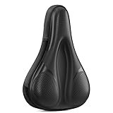 ASICPLB Bicycle Saddle Cushion for Focus Mares CX Mares Force 1 Mares Pro Mares Race Mares Rival, Bicycle Seat Cushion Breathable Padded Bike Seat, Waterproof & Wear-Resistant Bike Seat Cushion